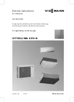 Preview for 1 page of Viessmann Vitoclima 300-S Service Instructions Manual