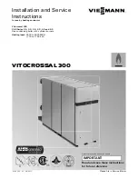 Viessmann Vitocrossal 300 CA3 2.5 Installation And Service Instructions Manual preview