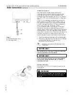 Preview for 21 page of Viessmann Vitodens 100-W B1HA 26Vitodens 100-W B1HA 35Vitodens 100-W B1KA 35 Installation And Service Instructions Manual