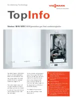 Preview for 1 page of Viessmann Vitodens 100-W WB1C Specifications