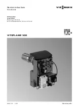 Viessmann VITOFLAME 300 Service Instructions Manual preview