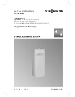 Preview for 1 page of Viessmann VITOLADENS333-F Service Instructions Manual