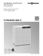 Preview for 1 page of Viessmann VITOLIGNO 300-C Installation And Service Instructions Manual