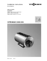 Viessmann VITOMAX 200-HS M73A Installation Instructions Manual preview