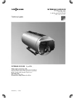 Preview for 1 page of Viessmann VITOMAX 200-HS Technical Manual