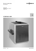 Viessmann Vitoplex 200 Series Service Instructions Manual preview