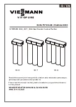 Viessmann VITOPURE S5-D Manual Book preview