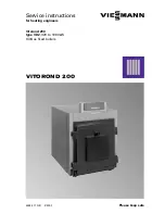 Viessmann Vitorond 200 VD2 1080 Service Instructions Manual preview