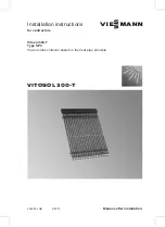 Viessmann Vitosol 300-T Installation Instructions Manual preview