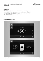 Preview for 1 page of Viessmann Vitotronic 11 CC1E Installation And Service Instructions Manual