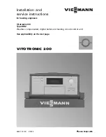 Preview for 1 page of Viessmann Vitotronic 200 KW2 Installation And Service Instructions Manual