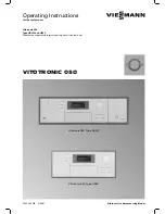 Preview for 1 page of Viessmann VIVOTRONIC 050 HK3S Operating Instructions Manual