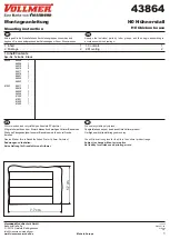 Предварительный просмотр 2 страницы Viessmann Vollmer 43864 Mounting Instruction