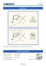 Preview for 5 page of Viesta CF Series Instruction Manual