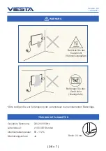 Preview for 7 page of Viesta CF Series Instruction Manual