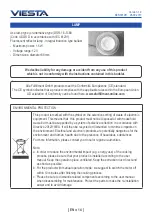 Preview for 14 page of Viesta DH600-A Instruction Manual