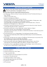 Preview for 9 page of Viesta TH12WFW User Manual