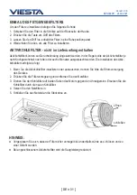 Предварительный просмотр 31 страницы Viesta VDE6065SR Instruction Manual