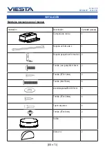 Предварительный просмотр 73 страницы Viesta VDE6065SR Instruction Manual