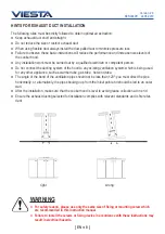 Предварительный просмотр 8 страницы Viesta VDI90230EG Instruction Manual