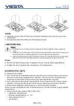 Предварительный просмотр 29 страницы Viesta VDI90230EG Instruction Manual