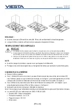 Предварительный просмотр 45 страницы Viesta VDI90230EG Instruction Manual