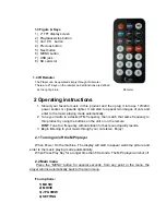 Preview for 3 page of VIETA VFM4000 Owner'S Manual