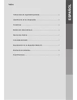 Preview for 3 page of VIETA VH-BS330BK User Manual