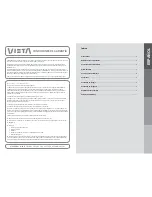 Preview for 2 page of VIETA VH-TT500SL User Manual