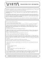 Preview for 2 page of VIETA VM-HS227BK User Manual