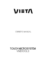 VIETA VMD100LS Owner'S Manual preview