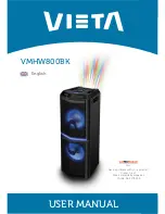 VIETA VMHW500BK User Manual предпросмотр