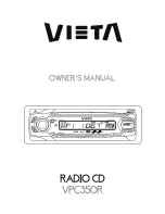 VIETA VPC350R Owner'S Manual preview