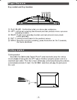 Preview for 3 page of VIETA VPF60 Owner'S Manual