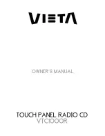 Предварительный просмотр 1 страницы VIETA VTC1000R Owner'S Manual