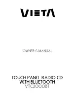 VIETA VTC2000BT Owner'S Manual preview