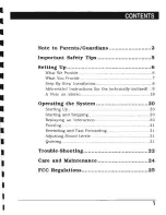 Preview for 3 page of View-Master Interactive Vision Installing And Operating Instructions