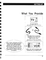 Preview for 9 page of View-Master Interactive Vision Installing And Operating Instructions