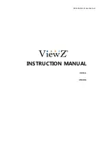 Preview for 1 page of View Z VZ-MV1602-SDI Instruction Manual