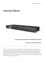 Preview for 2 page of View Z VZ-MV1602-SDI Instruction Manual