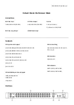 Preview for 3 page of View Z VZ-MV1602-SDI Instruction Manual