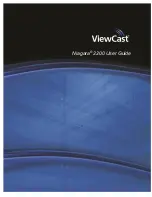 ViewCast Nagara 2200 User Manual preview