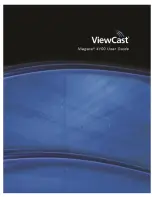 ViewCast Niagara 4100 User Manual preview