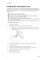 Preview for 10 page of ViewCast Osprey PCI User Manual