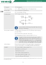 Preview for 10 page of VIEWEG 990115 Operating Manual