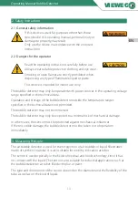 Preview for 13 page of VIEWEG 990115 Operating Manual