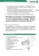 Preview for 5 page of VIEWEG 990268 Series Operating Manual