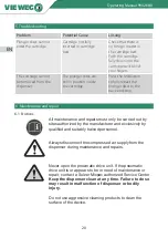 Preview for 20 page of VIEWEG 990268 Series Operating Manual