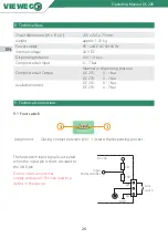 Предварительный просмотр 10 страницы VIEWEG DC 200 Operating Manual