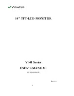 ViewEra V141 Series User Manual предпросмотр